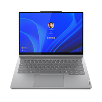 Lenovo ThinkBook 14 Intel Core Ultra 5 125U Hybrid (2-in-1) 35.6 cm (14") Touchscreen WUXGA 8 GB DDR5-SDRAM 256 GB SSD Wi-Fi 6E (802.11ax) Windows 11 Pro Grey