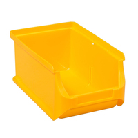 Allit ProfiPlus Box 2 Compartiment de rangement Rectangulaire Polypropylène (PP) Jaune