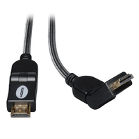Tripp Lite P568-010-SW Cable HDMI de Alta Velocidad con Conectores Giratorios, Ultra Alta Definición 4K x 2K, Video Digital con Audio (M/M), 3.05 m [10 pies]