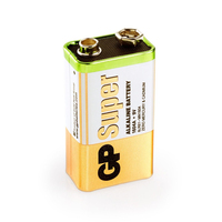 GP Batteries Super Alkaline 0311604A10 háztartási elem Egyszer használatos elem 9V Lúgos