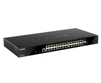 D-Link DGS-1520-28 switch di rete Gestito L3 10G Ethernet (100/1000/10000) 1U Nero