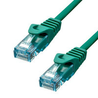 ProXtend 6AUTP-0025GR hálózati kábel Zöld 0,25 M Cat6a U/UTP (UTP)
