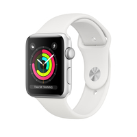 Apple Watch Series 3 OLED 42 mm Digital 312 x 390 Pixel Touchscreen Silber WLAN GPS