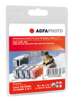 AgfaPhoto APCCLI526SETD Druckerpatrone Schwarz, Cyan, Magenta, Gelb 5 Stück(e)