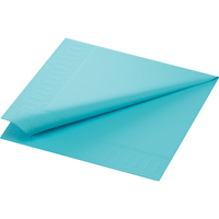 Duni 171548 Papierserviette Seidenpapier Blau