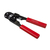 LogiLink WZ0004 Kabel-Crimper Crimpwerkzeug Schwarz, Rot