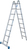 Krause 133915 ladder Vouwladder Aluminium