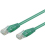 Goobay CAT 6-050 UTP Green 0.5m kabel sieciowy Zielony 0,5 m