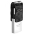 Silicon Power Mobile C31 USB flash meghajtó 16 GB USB Type-A / USB Type-C 3.2 Gen 1 (3.1 Gen 1) Fekete, Ezüst