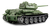 Amewi T-34 radiografisch bestuurbaar model Tank Elektromotor 1:16
