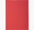 Exacompta 332008E fichier Carton Rouge A4