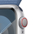 Apple Watch Series 9 41 mm Cyfrowy 352 x 430 px Ekran dotykowy 4G Srebrny Wi-Fi GPS
