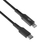 ACT AC3095 Lightning-Kabel 1 m Schwarz