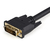 StarTech.com DVISPL1DD kabel DVI 0,3 m DVI-D 2 x DVI-D Czarny