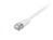Equip Cat.6A U/FTP Flat Patch Cable, 5.0m, White