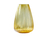 BITZ Kusintha Vase Vase mit runder Form Glas Bernstein