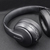 Qoltec 50844 fejhallgató és headset Vezeték nélküli Kézi Hívás/zene USB C-típus Bluetooth Fekete