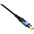 OEHLBACH D1C9333 USB-kabel 3 m USB 2.0 USB A Micro-USB B Zwart, Blauw