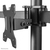 Neomounts FPMA-D550D3BLACK uchwyt / stojak do monitorów 68,6 cm (27") Czarny Biurko