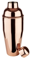 Shaker -CLASSIC- Ø 9 cm, H: 23 cm, 0,7 Liter Edelstahl, Kupfer-Look nicht