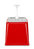 Pump-Soßenspender, HENDI, 2,5L, Rot, 230x210x(H)250mm Pumpspender für