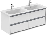 IDS Möbel-DWT-Unterschrank CONNECT AIR 1200x440x517mm Ei grau Dekor / weiß matt E0822PS