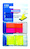 Zakładki indeksujące DONAU, PP, 12x40mm/25x45mm, 2x40/1x50 kart., mix kolorów