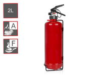 2er-Set Schaumlöscher, 2 Liter, Feuerklassen A, B, Brandbekämpfung
