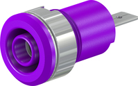 4 mm Sicherheitsbuchse violett SLB4-F/A