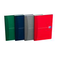 Oxford Office Essenitals A5 Softcover broschiertes Buch, 5 mm kariert, 96 Blatt, sortierte Farben