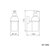 BONO Seifenspender mit Kunststoffbehälter 250 ml, chrom Abverkauf