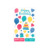 Sticker-Etikett Deko Sticker Motiv 12 selbstklebend, Luftballons, 75 Stück