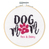 Counted Cross Stitch Kit with Hoop: Dog Mom