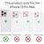 NALIA Glitzer Hülle für iPhone 13 Pro Max, Transparent Glitter Cover Handy Case Transparent