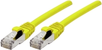 Patchkabel S/FTP (PiIMF), Cat 6A (EIA/TIA), gelb, 1,5 m