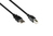 kabelmeister® Anschlusskabel USB 2.0 Stecker A an Stecker B, Schwarz, 1,8m