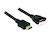 Kabel HDMI A Stecker an HDMI A Buchse zum Einbau 1m, Delock® [85102]