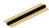 Stiftleiste, 20-polig, RM 2.54 mm, abgewinkelt, schwarz, 10050354