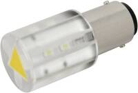 LED lámpa BA15d Sárga 230 V/AC 100 mcd CML