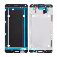 Front Frame without Bottom Cover Black for HTC One Max without Bottom Cover Black Handy-Ersatzteile
