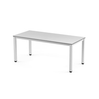 MESA DE OFICINA SERIE EXECUTIVE 200X80 BLANCO/ GRIS