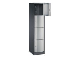 Resisto 4-fold compartment locker