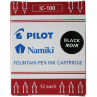 Füllhalterpatrone IC-100 VE=12 Stück schwarz