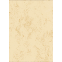Designpapier Marmor A4 200g/qm VE=25 Blatt beige