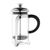 Olympia Cafetiere Coffee Maker in Clear Made of Glass and Chrome 3 Cup 350 ml