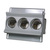 ETI 002222021 - Porzellan Sicherungssockel mit Schutzabdeckung D02 E18 63A N-K 3p (Größe: D02 | Abmessungen: E18 | 400V | 63A | 3-polig | 35mm DIN-Schiene)