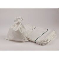 White polypropylene mail sacks - Pack of 100 - 381 x 508mm