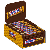 Snickers Creamy Peanut Butter Trio, Schokolade, 32 Riegel je 54,75g