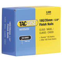Tacwise 0296 16 Gauge Straight Finish Nails 38mm Pack 2500