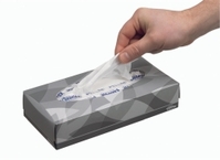 Chusteczki higieniczne Kleenex® dwuwarstwowe 100 ściereczek Opis Opakowanie 21 pudełek po 100 chusteczek.